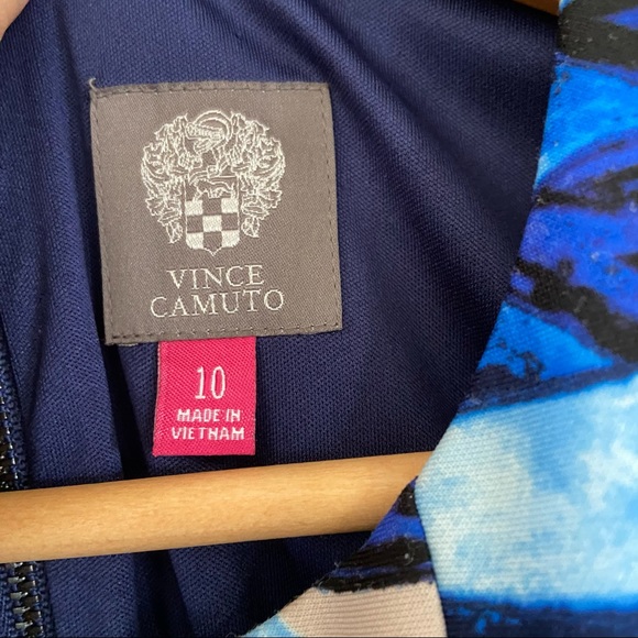 Vince Camuto  fit and flare dress sz 10 - Picture 3 of 3